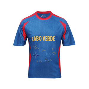 Camiseta <span class=keywords><strong>de</strong></span> Fútbol <span class=keywords><strong>de</strong></span> Secado Rápido al por Mayor, Todas las Selecciones Nacionales, Argentina, Francia, Arabia Saudita, México, Manga Corta, para Aficionados, Entrenamiento - Product Image 2