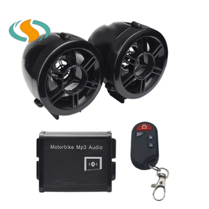 Motosiklet Ön Şık Su Geçirmez MP3 Hırsızlık Önleyici Ses Hoparlör Sistemi-Yeni 6 Ay Garantili - Product Image 1