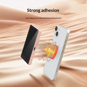 Écran de contrôle sans fil magnétique IPS 3,97 pouces pour vlog/selfie, compatible <span class=keywords><strong>iPhone</strong></span>/Android, avec haut-parleur en option - Product Image 2