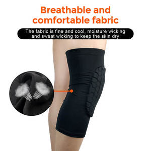 Genouillères anti-choc en nid d'abeille WHX0048, genouillères de protection sportives pour les sports de plein air - Product Image 4