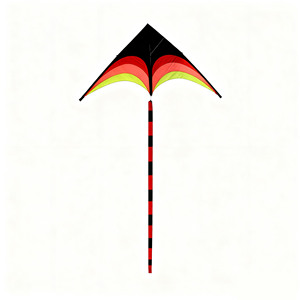 Prairie Kites <span class=keywords><strong>Cerf</strong></span>-<span class=keywords><strong>volant</strong></span> décoratif triangle arc-en-ciel facile à voler pour enfants et adultes Très fonctionnel de haute qualité - Product Image 1