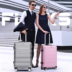 Maleta de Viaje de Gran Capacidad, Carcasa Rígida de ABS, Ruedas Silenciosas, Correa en Forma de X para un Embalaje Organizado - Product Image 2
