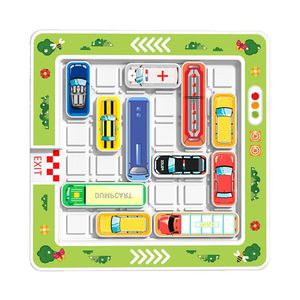 Jeu de logique de puzzle sur circuit d'obstacles pour enfants, jouet d'entraînement cérébral en papier, taille unique, pour enfants de 5 à 7 ans - Product Image 1