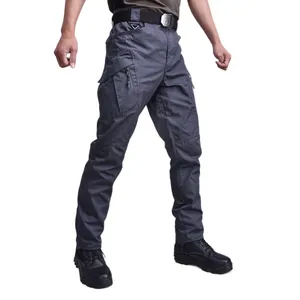 आकस्मिक आउटडोर सामरिक पैंट प्लेड कपड़े IX9 शहरी विशेष सेवा पतलून आउटडोर वर्ग IX7 बहु जेब चौग़ा पुरुषों