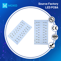 Servicio de Ensamblaje de PCB para Paneles LED Personalizados, Prototipo a Producción en Masa en Aluminio y Fabricación de PCBA FR4