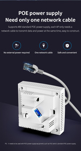 Wifi6 ax1500 Gigabit tốc độ cao trong tường Comfast điểm truy cập wifi ăng-ten băng tần kép Wifi Extender - Product Image 3