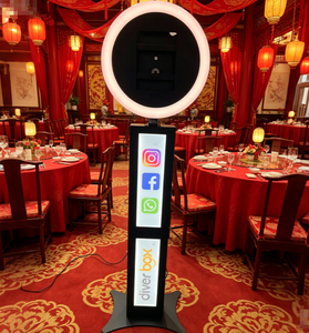<strong>Ipad</strong> Photo Booth Party Supplies Portable Photo Booth with Flight case Wedding Photo Booth Self Service Photo Printing Machine - Product Image 1
