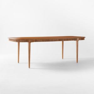 Meubles de salle à manger, table à manger antique rétro en bois massif, table à manger pour 8 à 10 personnes - Product Image 1