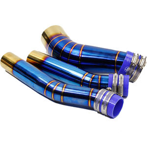 Filtre à air pour moto, nouveau pour Yamaha NMAX NVX155 XMAX300, filtre à air bleu brûlé, tuyau d'entrée agrandi - Product Image 6