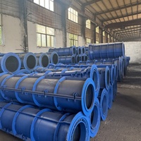Moule en acier pour tuyau d'égout préfabriqué en béton armé, moule détachable pour tuyau en béton pour la construction de traversées routières