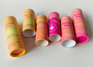 Contenedor de bálsamo labial biodegradable respetuoso con el medio ambiente hecho a mano 5g/10g embalaje de cartón cosmético reciclable de realce para té de lápiz labial - Product Image 5