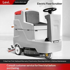 Máquina de Limpieza Industrial para Almacenes, Restaurantes y Hospitales, Máquina de Limpieza de Pisos, Lavadora Industrial Pequeña - Product Image 1