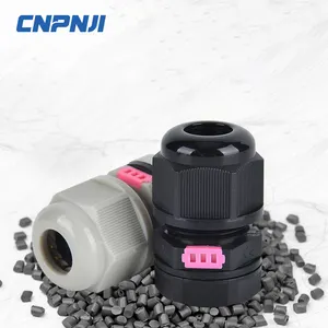 Nylon Pg7 Pg9 Pg13.5 Waterproof Plastic Cable Gland With Breather Breathable Cable Gland With Air Vent