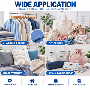 Máquina de Coser Automática Portátil para el Hogar, Diseño Mini, Máquina de Coser Portátil para Ropa - Product Image 4