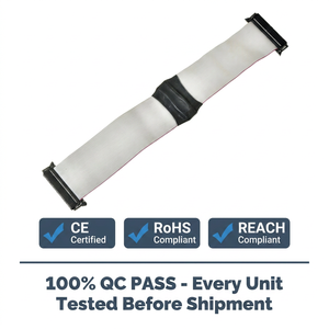 Câble plat IDC 10/14/16 broches, pas de 2,54 mm, adaptateur femelle-femelle, faisceau de câbles PTFE/PBT IP65 pour GPIO/JTAG/AVR - Product Image 1