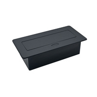 Prise de bureau dissimulée multimédia avec chargeur USB intégré pour comptoir et table de bureau