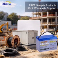 Batterie de chariot élévateur électrique 24V 120AH avec protection contre les surcharges, cellule LiFePO4 pour équipement de quai de chargement, CE FCC UN38.3 OEM ODM