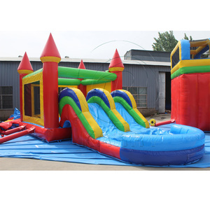 Castillo Inflable de PVC Personalizado con Tobogán, Castillo Inflable Comercial 3 en 1, Castillo Inflable para Niños - Product Image 3