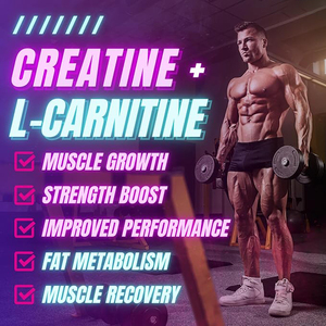 OEM, Creatine Gummies có chứa l-Carnitine, hỗ trợ tăng trưởng cơ bắp, phục hồi sức bền, sức mạnh và tập thể dục - Product Image 3