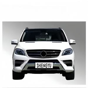Pare-chocs de voiture PP pour <span class=keywords><strong>Mercedes</strong></span> Benz ML W166 12-19 Mise à niveau vers GLE53 A-<span class=keywords><strong>MG</strong></span> avec phares, feux arrière, capot, ailes - Product Image 5
