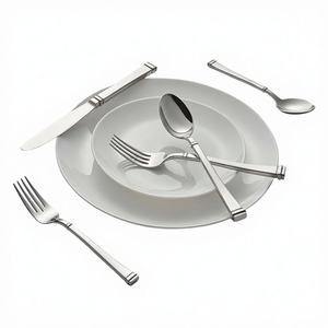 ชุดช้อนส้อมสแตนเลสคุณภาพพรีเมียม เป็นมิตรกับสิ่งแวดล้อม ทันสมัย เหมาะสำหรับงานจัดเลี้ยงและงานปาร์ตี้ |   ชุดช้อนส้อมที่ใช้งานได้ยาวนาน - Product Image 1