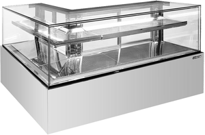 Làm mát nhỏ <span class=keywords><strong>Countertop</strong></span> bánh hiển thị tủ lạnh mở phía trước mát hiển thị tủ siêu thị Gelato hiển thị - Product Image 3