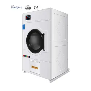 Máquina de secar a vácuo vertical industrial de alta capacidade para roupas, 30kg