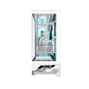 מארז מחשב שולחני Wanjia QianXi ATX דיגיטלי ללא עמודות, עם תצוגת ים, אקרילי, בגודל Full Tower, עם קירור מים 360 - Product Image 2