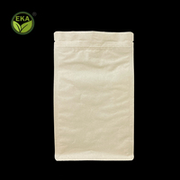 Sachets biodégradables en amidon de maïs Minlee pour vêtements, sacs de rangement pour hôtels, sachets compostables refermables