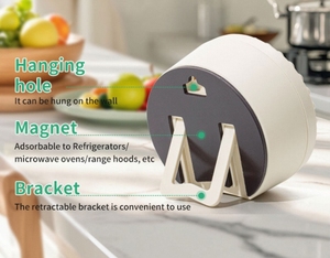 Zhongnaier Hot Bán Từ Tính Nhà Bếp Giờ Tùy Chỉnh Vòng 0-60 Phút Đếm Ngược Trực Quan Cơ Khí Hẹn Giờ Tủ Lạnh Nam Châm Giờ - Product Image 6