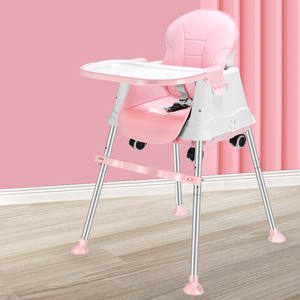 Chaise haute multifonctionnelle 2 en 1 en plastique, fauteuil à manger réglable pour bébé avec roue coulissante, <span class=keywords><strong>table</strong></span> à manger, nouveau, à bas prix - Product Image 6