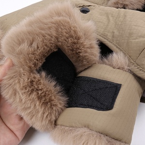 Gorro <span class=keywords><strong>de</strong></span> Aviador Unisex <span class=keywords><strong>de</strong></span> Alta Calidad para Invierno, Forrado <span class=keywords><strong>de</strong></span> Lana Gruesa, con Orejeras <span class=keywords><strong>de</strong></span> Piel <span class=keywords><strong>de</strong></span> <span class=keywords><strong>Conejo</strong></span>, Cortavientos, Cálido, con Máscara - Product Image 4