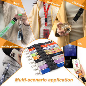 Wholesale Custom Polyester Heat Transfer Lanyard <strong>Promotional</strong> Sublimation Printing Gifts With Custom Logo - Product Image 2