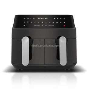 Aifa friggitrice a doppia aria con <span class=keywords><strong>2</strong></span> cestelli doppia friggitrice ad aria 9L 2400W a due Zone grande digitale friggitrice ad aria forno - Product Image 6