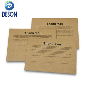 Deson Carte de visite de luxe personnalisée au format A5 Cartes postales en PVC brillant avec nom Service d'impression offset pour logo de <span class=keywords><strong>livre</strong></span> - Product Image 2