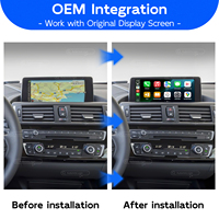 AutoMMI 1 2 3 4 5 6 7 Série X1 X3 X4 X5 X6 Module Décodeur Sans Fil Apple CarPlay Android Auto Interface Kit BMW CCC CIC NBT EVO
