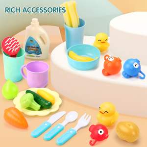 EPT Nouveau bassin de lavage électrique pour enfants Vaisselle de jeu de simulation Jouet d'évier de cuisine mignon - Product Image 4