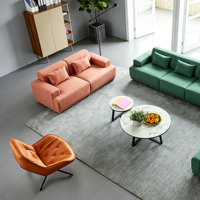 Fauteuil pivotant minimaliste moderne en métal, idéal pour petits salons, balcons, bureaux et bibliothèques