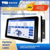 Panel PC Industrial de 10.1 Pulgadas con Pantalla Táctil LCD, Computadora de Control Simatic HMI, Tablet PC Industrial para Pruebas, en Stock, 2GB/4GB RAM