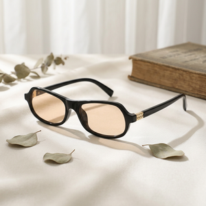 RTS Trending 2026 Fashion Designer Small PC Frame UV Protection Sunglasses for Unisex Custom Logo - Product Image 3