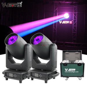 2 pièces avec Flightcase T911 <span class=keywords><strong>Pioneer</strong></span> 300W <span class=keywords><strong>DMX</strong></span> Moving Head Light Beam Lamp Movers Éclairage de scène Dj 300w - Product Image 1