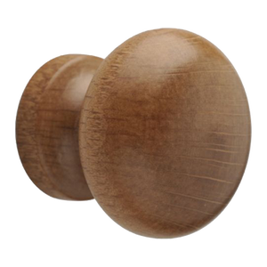 BOUTON DE PORTE EN BOIS PEINT "101" Ø 40 - Cherry - Product Image 1