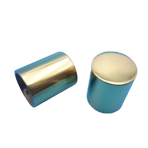 Custom Zinc Alloy Metal Bottle Caps 23x28mm Gold <b>Stamp</b> Logo For Cosmetics Bottles Durable Cylindrical Lid Closure - Product Image 5