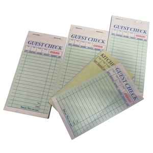 Custom Ospite Libretto di Assegni per Hotel e Ristorante Guest di controllo - Product Image 5