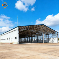Estructura de Acero Prefabricada de Diseño Moderno con Vigas en H para Construcción de Fábricas, Almacenes y Talleres