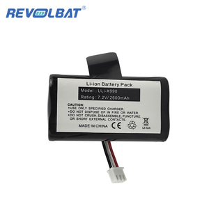 Bateria Revolbat POS 7.2V 2600mAh Li-ion de Substituição para Terminal de Pagamento X990 X970 18650-2S1P - Product Image 1
