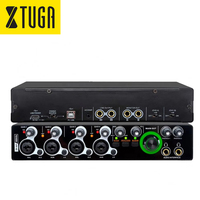 2023 Xtuga E-44 Neues Upgrade 24Bit 192KHz 4 Eingänge 4 Ausgänge Tragbare Studio-Aufnahme-Soundkarte USB-Audio-Interface