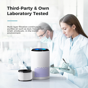 Purificateur d'air 2-en-1 en gros avec aromathérapie et barre audio – Portable, contrôle tactile, télécommande via application, faible bruit pour - Product Image 4