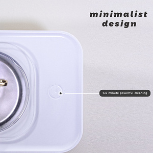 Máy làm sạch siêu âm tần số cao 45000Hz dành cho đồ trang sức, kính, đồng hồ, nhẫn, răng giả - Máy vệ sinh gia dụng - Product Image 3