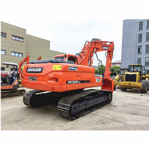 Excavatrice Doosan DX225LC d'occasion de marque coréenne bon marché 22t Excavatrice Doosan DX225LC DX225LCA d'occasion sur chenilles - Product Image 5